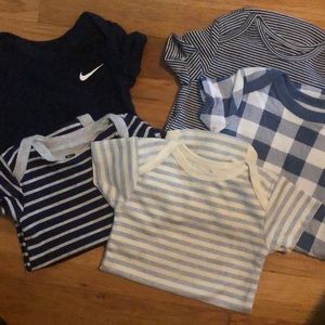 5 piece onesie set!